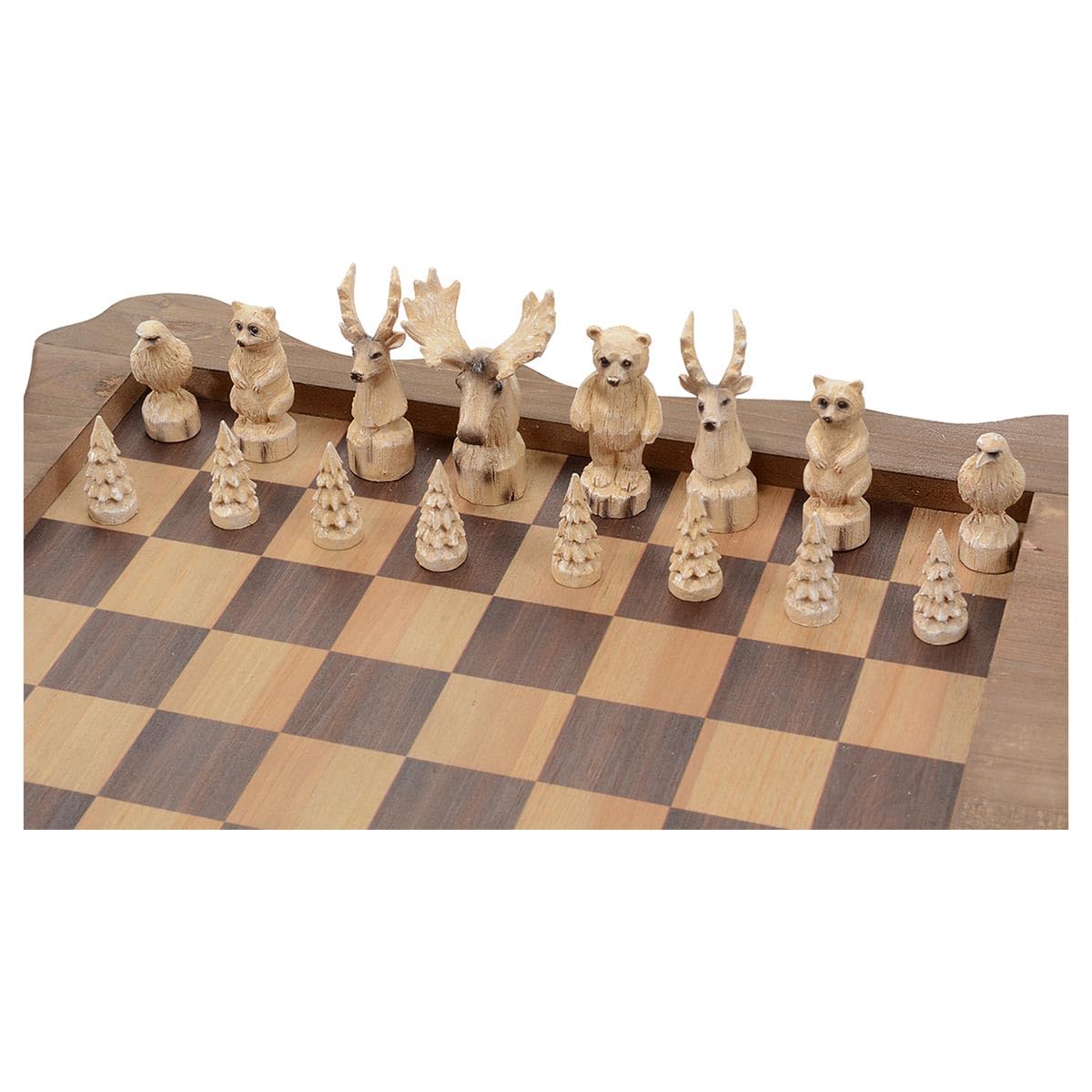 Amazon.com: BLACK FOREST DECOR - Forest Friends Chess Set